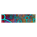 Abstract Tech Galaxy Design Banner and Sign 4  x 1 