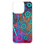 Abstract Tech Galaxy Design iPhone 15 Plus TPU UV Print Case