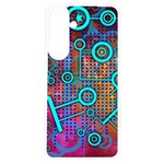 Abstract Tech Galaxy Design Samsung Galaxy S24 6.2 Inch TPU UV Case