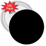 A Black And White Photo Of A Clock Tower 3  Buttons (100 pack) 