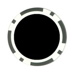 A Black And White Photo Of A Clock Tower Poker Chip Card Guard (10 pack)