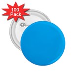 A Blue Sky With A Plane Flying In The Sky 2.25  Buttons (100 pack) 