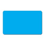 A Blue Sky With A Plane Flying In The Sky Magnet (Rectangular)