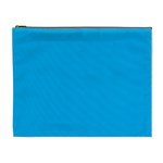 A Blue Sky With A Plane Flying In The Sky Cosmetic Bag (XL)