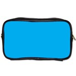 A Blue Sky With A Plane Flying In The Sky Toiletries Bag (Two Sides)