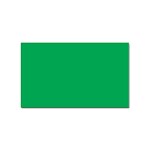 A Green Background With A White Border Sticker Rectangular (10 pack)