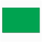 A Green Background With A White Border Postcard 4 x 6  (Pkg of 10)