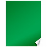 A Green Background With A White Border Canvas 12  x 16 