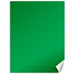 A Green Background With A White Border Canvas 36  x 48 