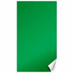 A Green Background With A White Border Canvas 40  x 72 