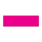 A Pink Background With A Black Border Sticker Bumper (10 pack)