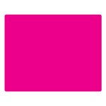 A Pink Background With A Black Border Premium Plush Fleece Blanket (Large)