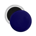 A Blue Background With A Clock On It 2.25  Magnets