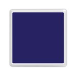 A Blue Background With A Clock On It Memory Card Reader (Square)