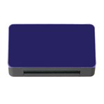 A Blue Background With A Clock On It Memory Card Reader with CF