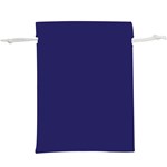 A Blue Background With A Clock On It Lightweight Drawstring Pouch (XL)