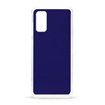 A Blue Background With A Clock On It Samsung Galaxy S20 6.2 Inch TPU UV Case