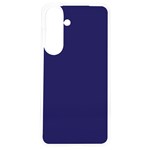 A Blue Background With A Clock On It Samsung Galaxy S24 6.2 Inch TPU UV Case