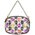 Sugar Skulls - Floral Chain Purse (One Side)