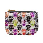 Sugar Skulls - Floral Mini Coin Purse