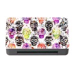 Sugar Skulls - Floral Memory Card Reader with CF