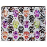 Sugar Skulls - Floral Cosmetic Bag (XXXL)