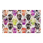 Sugar Skulls - Floral Banner and Sign 5  x 3 