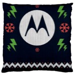 Ugly Sweater Moto, Motorola, Standard Premium Plush Fleece Cushion Case (Two Sides)