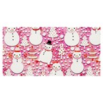 Cute Snowmen With Hats, Adoxali, Christmas Banner and Sign 6  x 3 