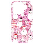 Cute Snowmen With Hats, Adoxali, Christmas iPhone 14 Pro Black UV Print Case