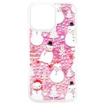 Cute Snowmen With Hats, Adoxali, Christmas iPhone 15 Plus TPU UV Print Case