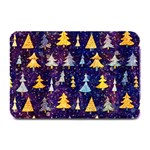 Gold And Blue Trees, Adoxali, Christmas Plate Mats