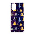 Gold And Blue Trees, Adoxali, Christmas Samsung Galaxy S20 Plus 6.7 Inch TPU UV Case