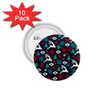 Holiday Season Pattern 1.75  Buttons (10 pack)