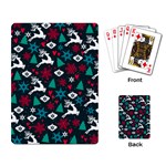 Holiday Season Pattern Playing Cards Single Design (Rectangle)