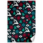 Holiday Season Pattern Canvas 24  x 36 