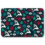 Holiday Season Pattern Large Doormat