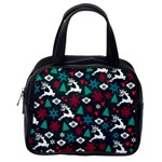 Holiday Season Pattern Classic Handbag (One Side)