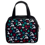 Holiday Season Pattern Classic Handbag (Two Sides)