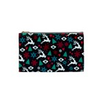 Holiday Season Pattern Cosmetic Bag (Small)