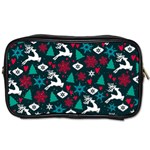 Holiday Season Pattern Toiletries Bag (One Side)