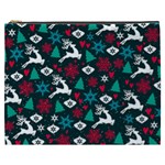 Holiday Season Pattern Cosmetic Bag (XXXL)