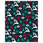 Holiday Season Pattern Drawstring Bag (Small)