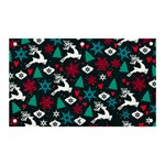 Holiday Season Pattern Banner and Sign 5  x 3 