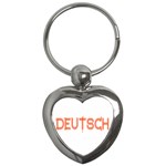 Deutsch Key Chain (Heart)