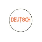 Deutsch Hat Clip Ball Marker (4 pack)