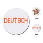 Deutsch Playing Cards Single Design (Round)