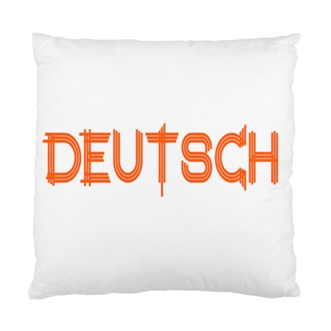 Deutsch Standard Cushion Case (Two Sides) from ArtsNow.com Front