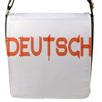 Deutsch Flap Closure Messenger Bag (S)