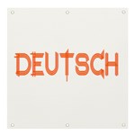 Deutsch Banner and Sign 4  x 4 